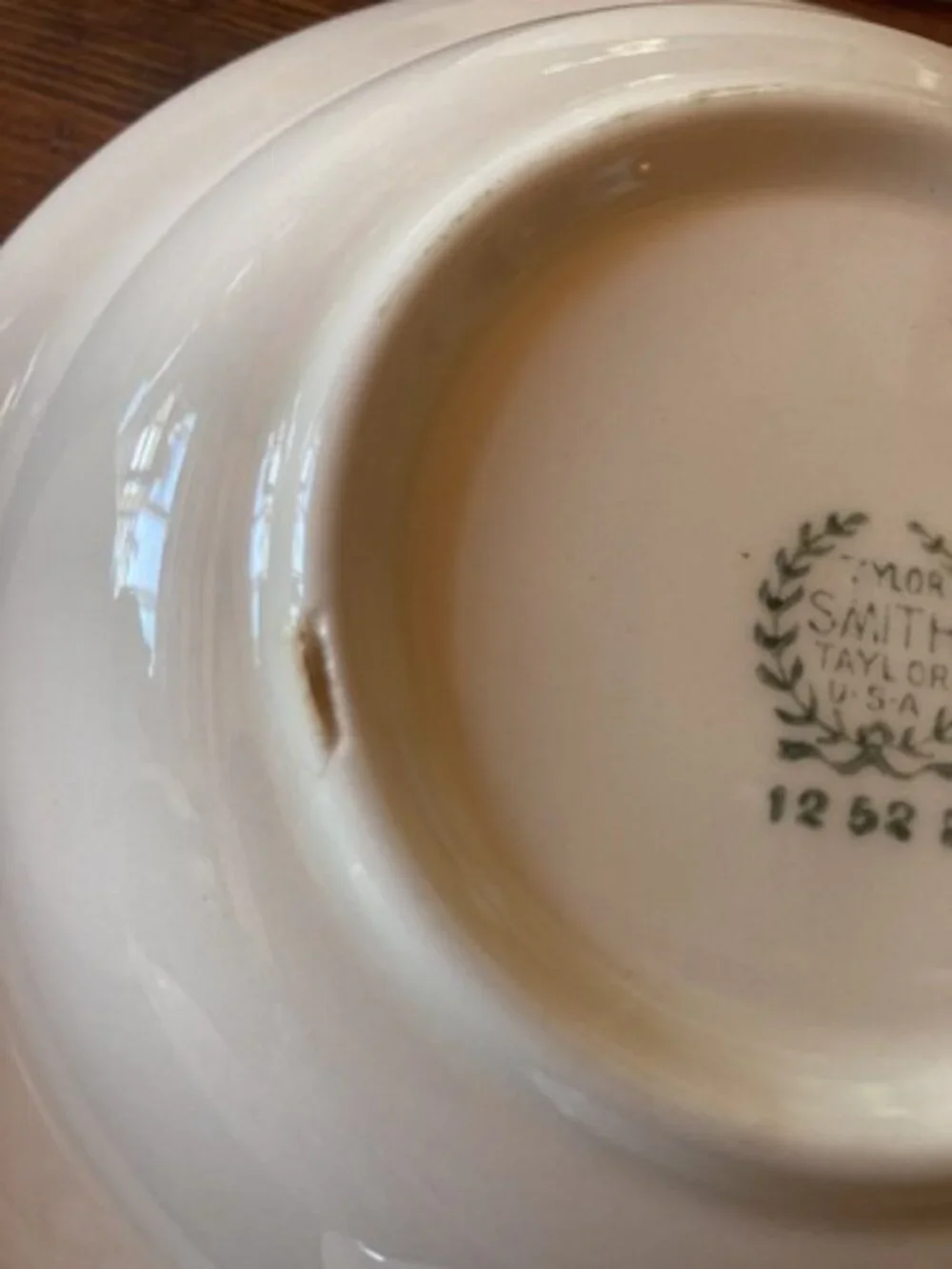 Set Of 6 Bowls Taylor Smith Taylor Swiss Provincial 6” Yellow Antique 1952